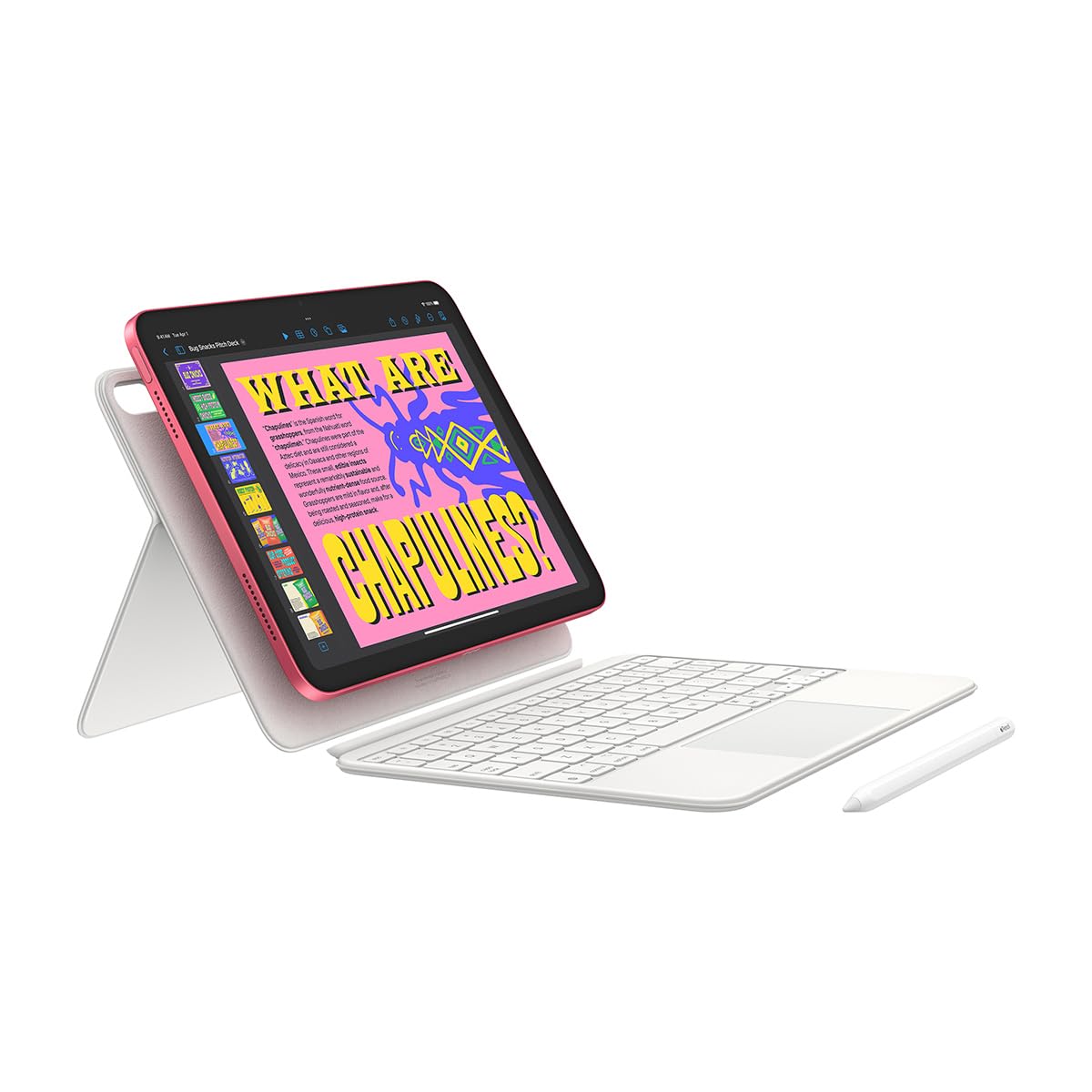 Apple iPad 11-inch: A16 chip, 11-inch Model, Liquid Retina Display, 128GB, Wi-Fi 6, 12MP Front/12MP Back Camera, Touch ID, All-Day Battery Life — Pink