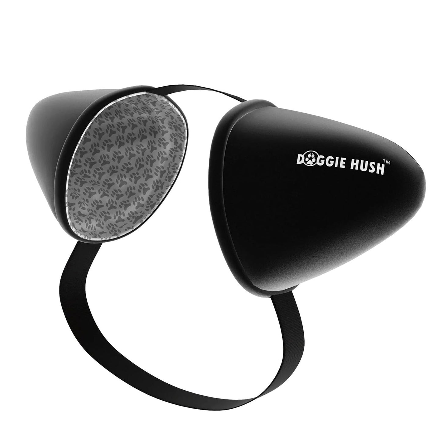 Doggie Hush Dog Headphones - Dog Ear Muffs Noise Protection, Noise Canceling, Calming Ear Covers for Anxiety Relief, for Fireworks and Thunder - Large