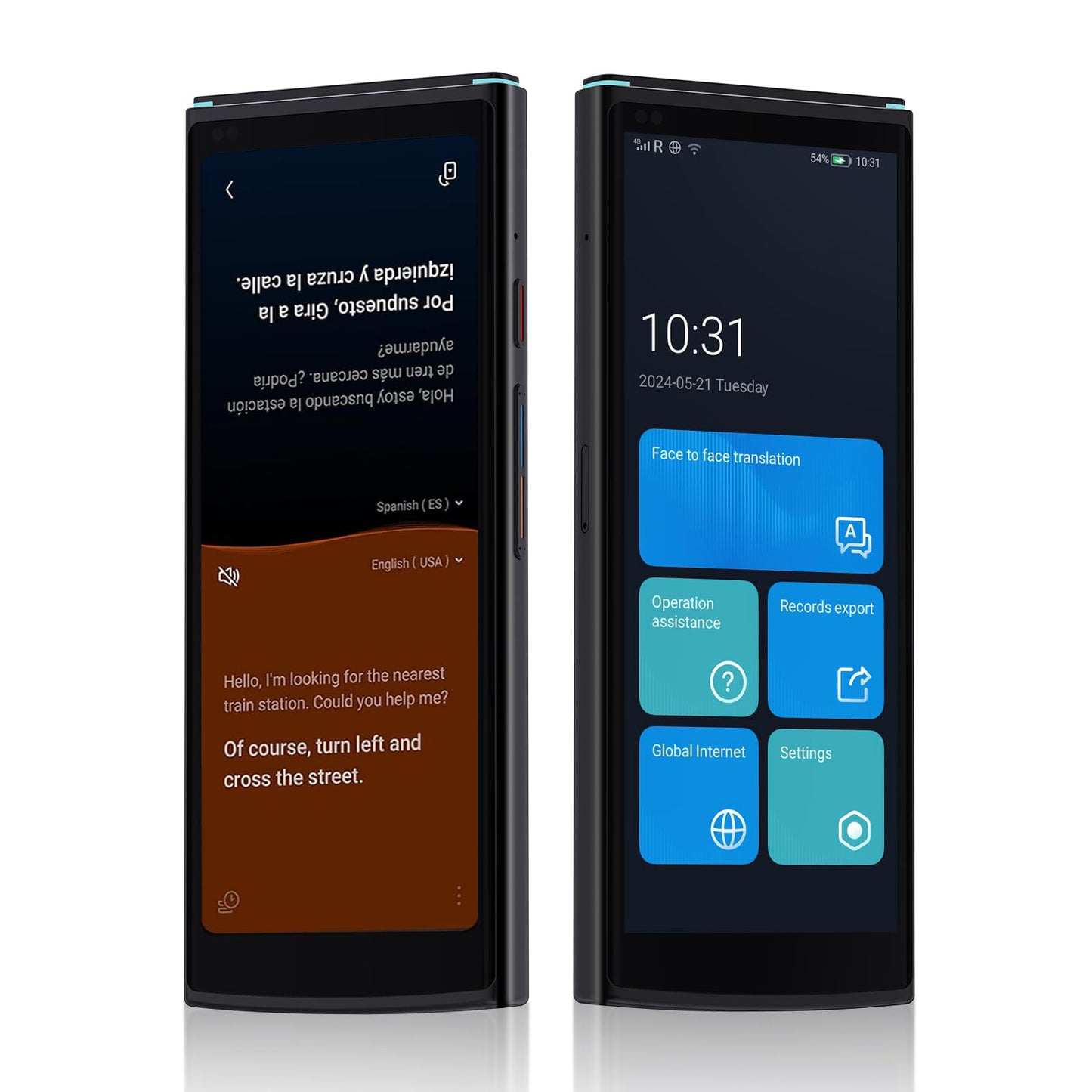 iflytek Language Translator Device with Offline Translation, 60 Languages Voice & Photo Translation, Real-Time Interpreter, 2-Year Free Global Data, for Travel, Business, Learning