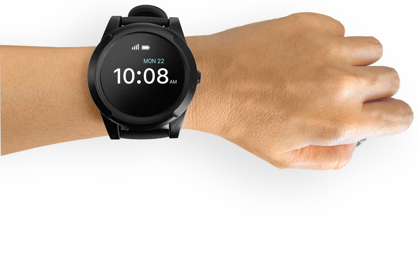 AngelSense Assistive Technology Watch with Personal GPS Tracker for Teens, Adults, Seniors, Autism, Special Needs, Dementia, Speakerphone, SOS Button, Live Tracking, Subscription Required