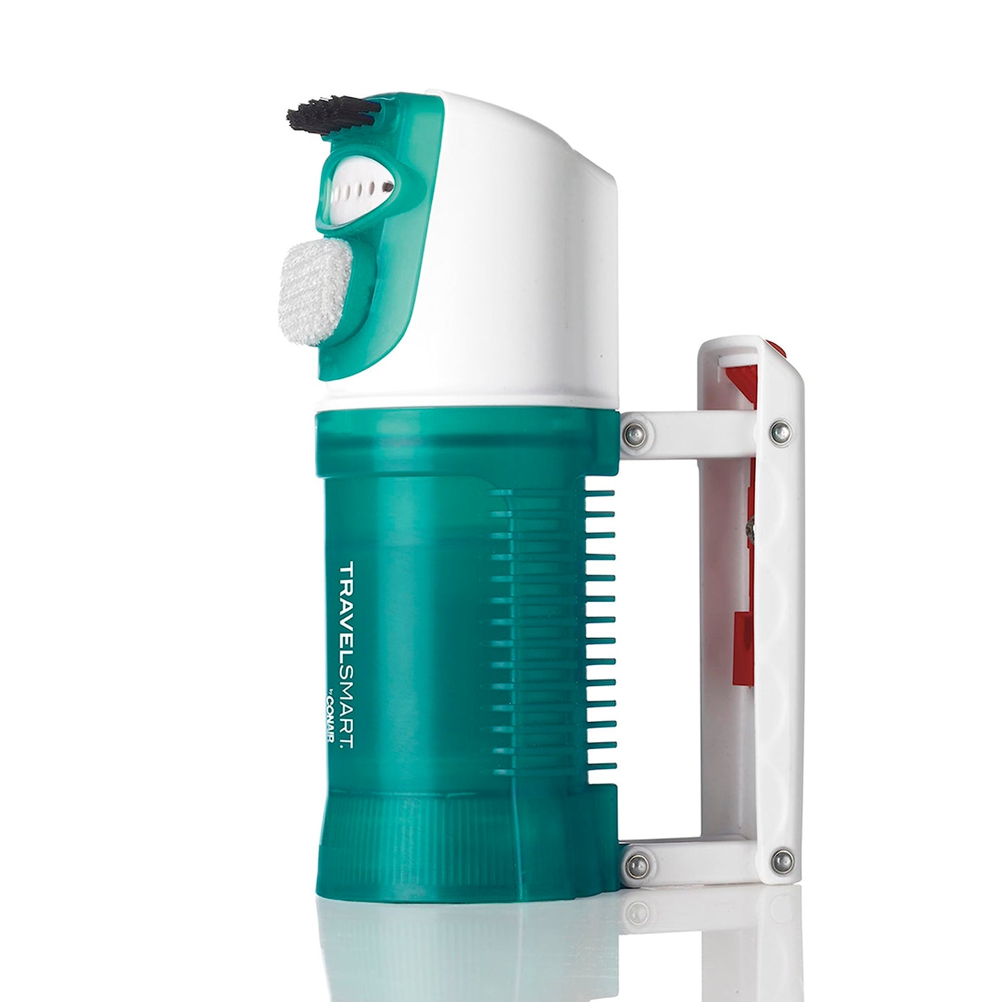 Conair Travel Steamer for Clothes - Mini Garment Steamer, Fabric Steamer in Green by Travel Smart - Packable in Carry On Luggage - Dual Voltage