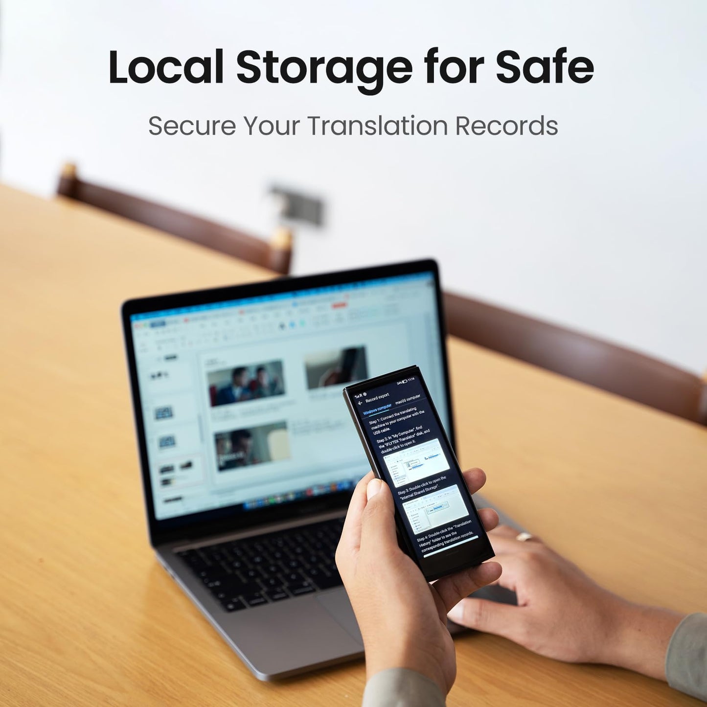 iflytek Language Translator Device with Offline Translation, 60 Languages Voice & Photo Translation, Real-Time Interpreter, 2-Year Free Global Data, for Travel, Business, Learning