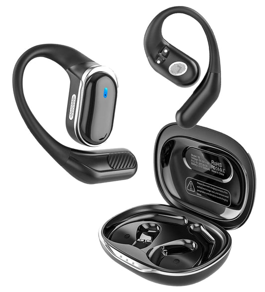 TRAUSI Open Ear Wireless Earbuds Bluetooth Headphones