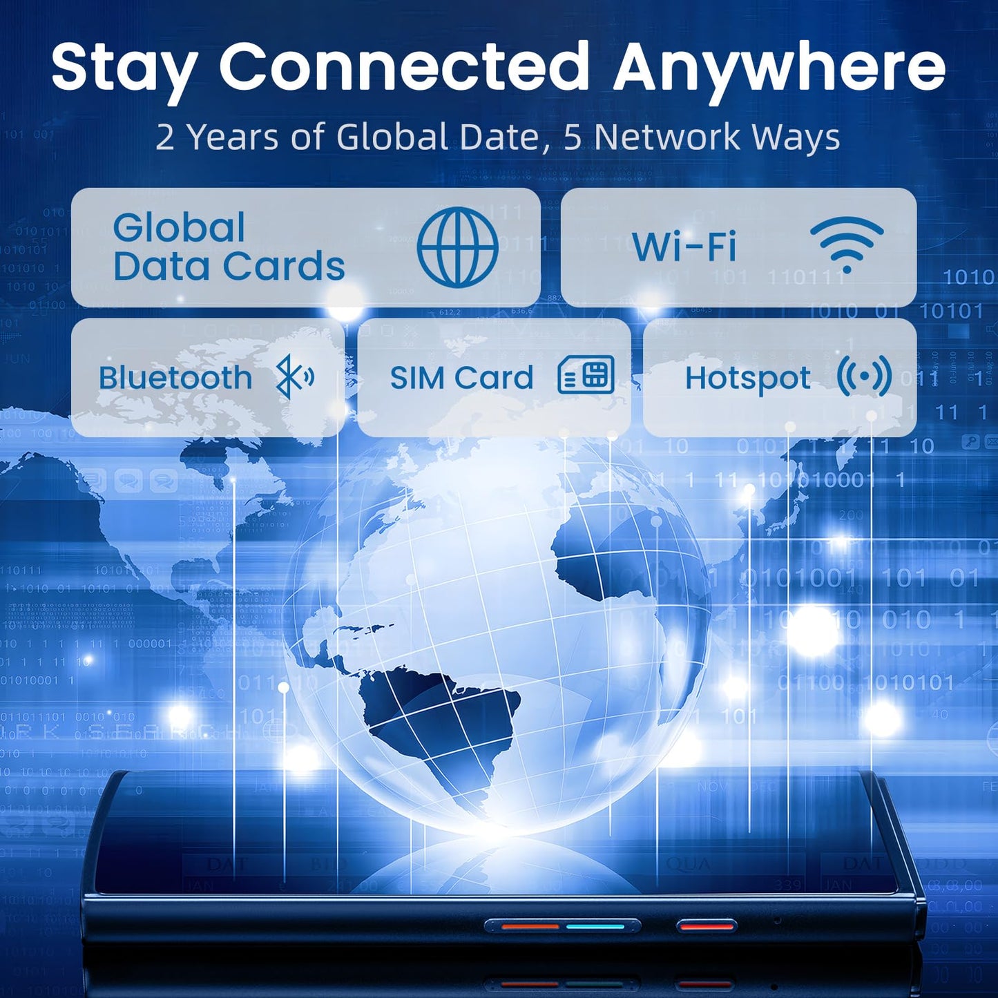iflytek Language Translator Device with Offline Translation, 60 Languages Voice & Photo Translation, Real-Time Interpreter, 2-Year Free Global Data, for Travel, Business, Learning